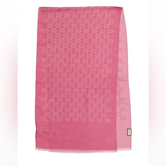 LAST CHANCE GUCCI wool blend scarf - Picture 3 of 5